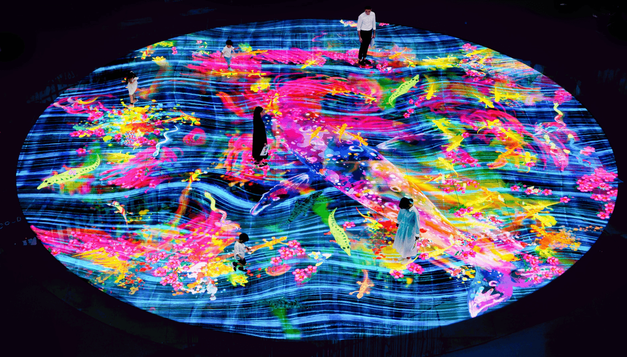 Digital Light Canvas by teamlab Ticket - تصویر 4