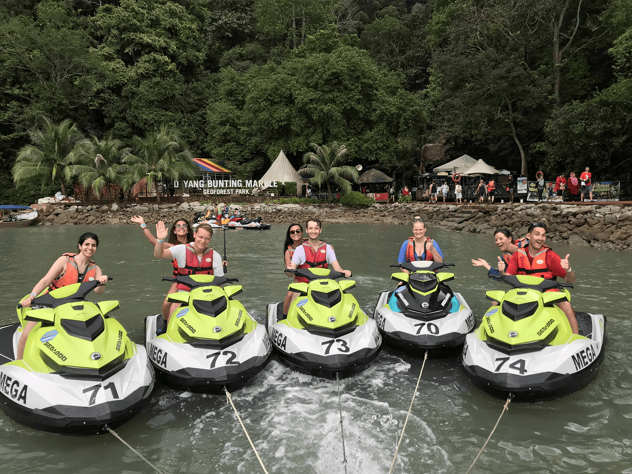 Langkawi Island Hopping Tour by Jet Ski with Mega Water Sports - تصویر 8