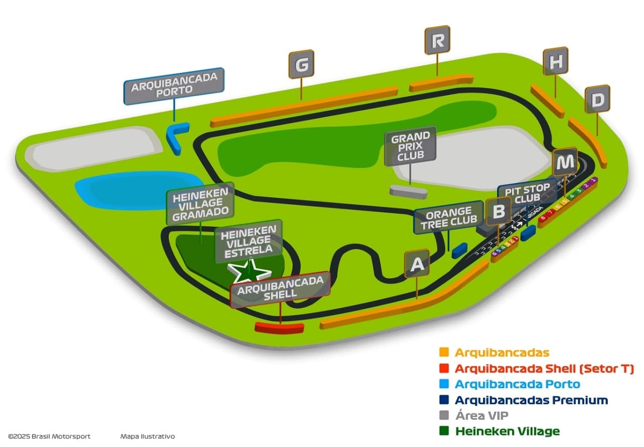 Formula 1 MSC Cruises Grande Premio de Sao Paulo 2026 (6 - 8 November) - تصویر 4