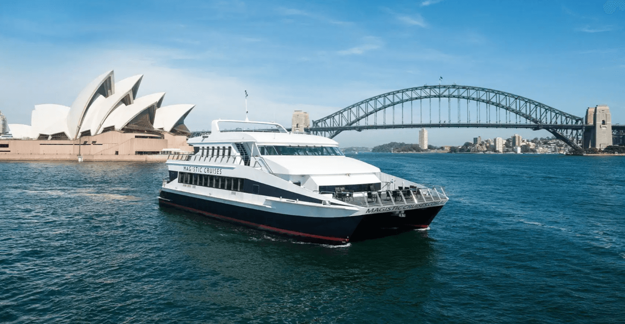 کروز ناهار در بندر سیدنی با Magistic Cruises از دارلینگ‌هاربر - تصویر 7