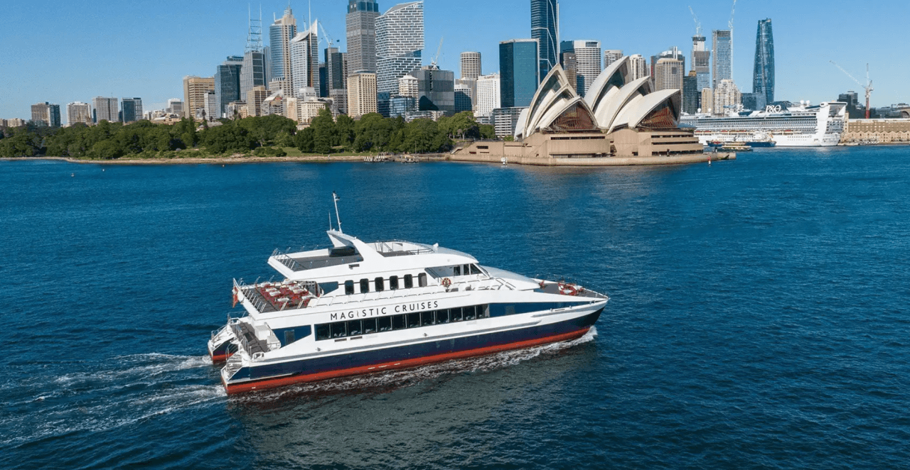 کروز ناهار در بندر سیدنی با Magistic Cruises از دارلینگ‌هاربر - تصویر 3