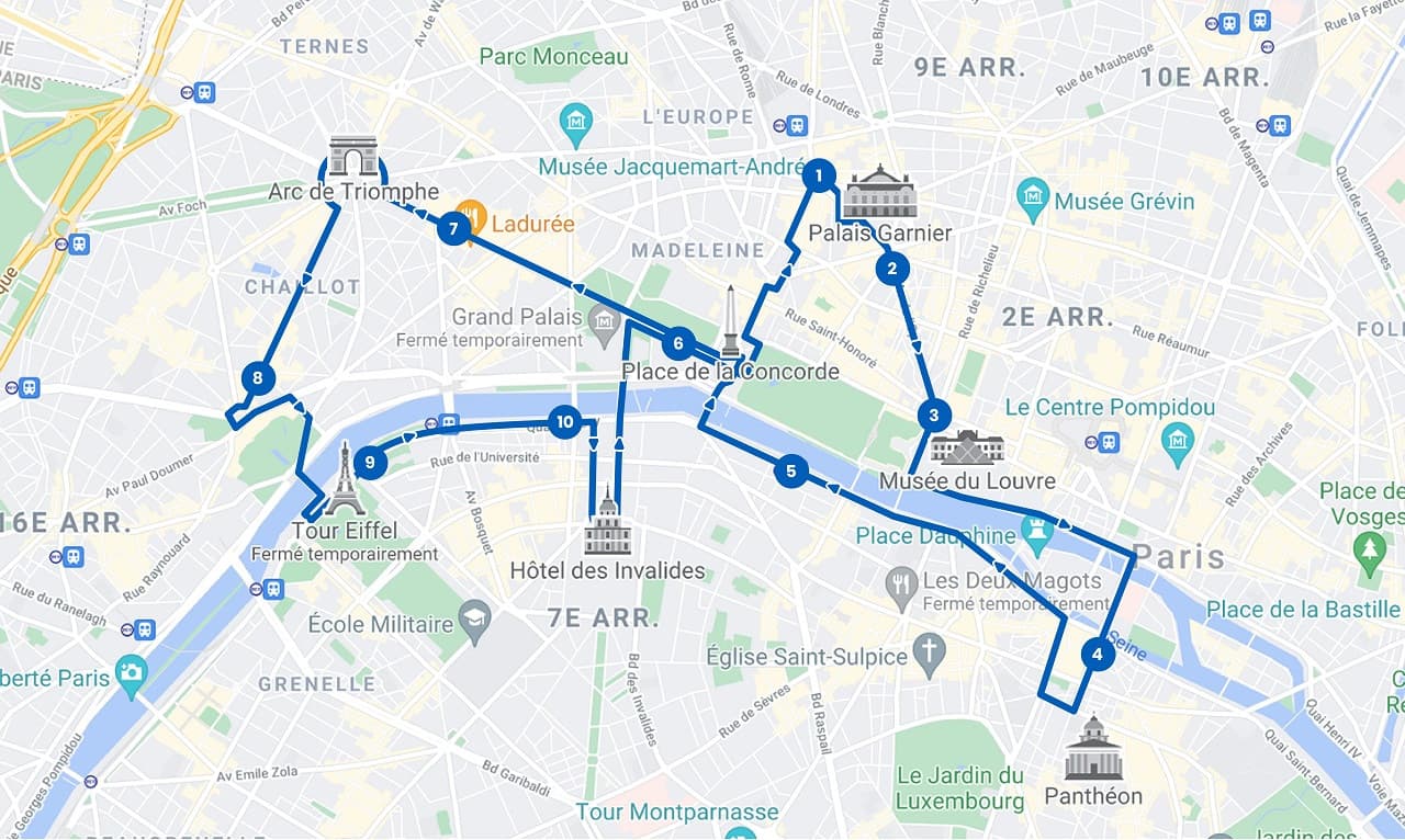 Tootbus Paris Hop-on Hop-off Bus Tour - تصویر 10
