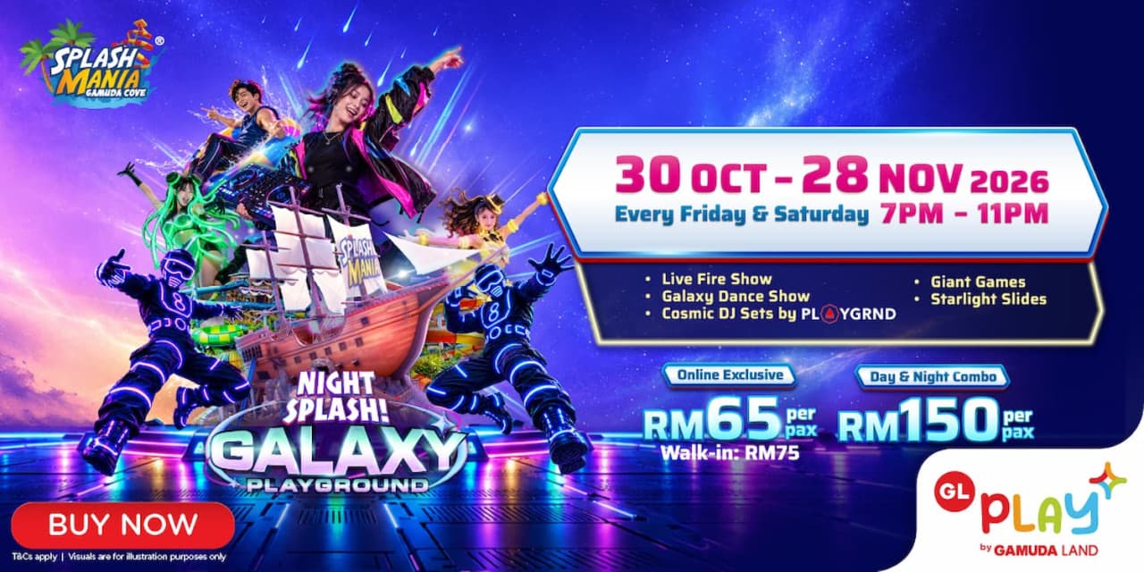 نایت اسپلش - بلیط The Galaxy Playground by SplashMania - تصویر اصلی