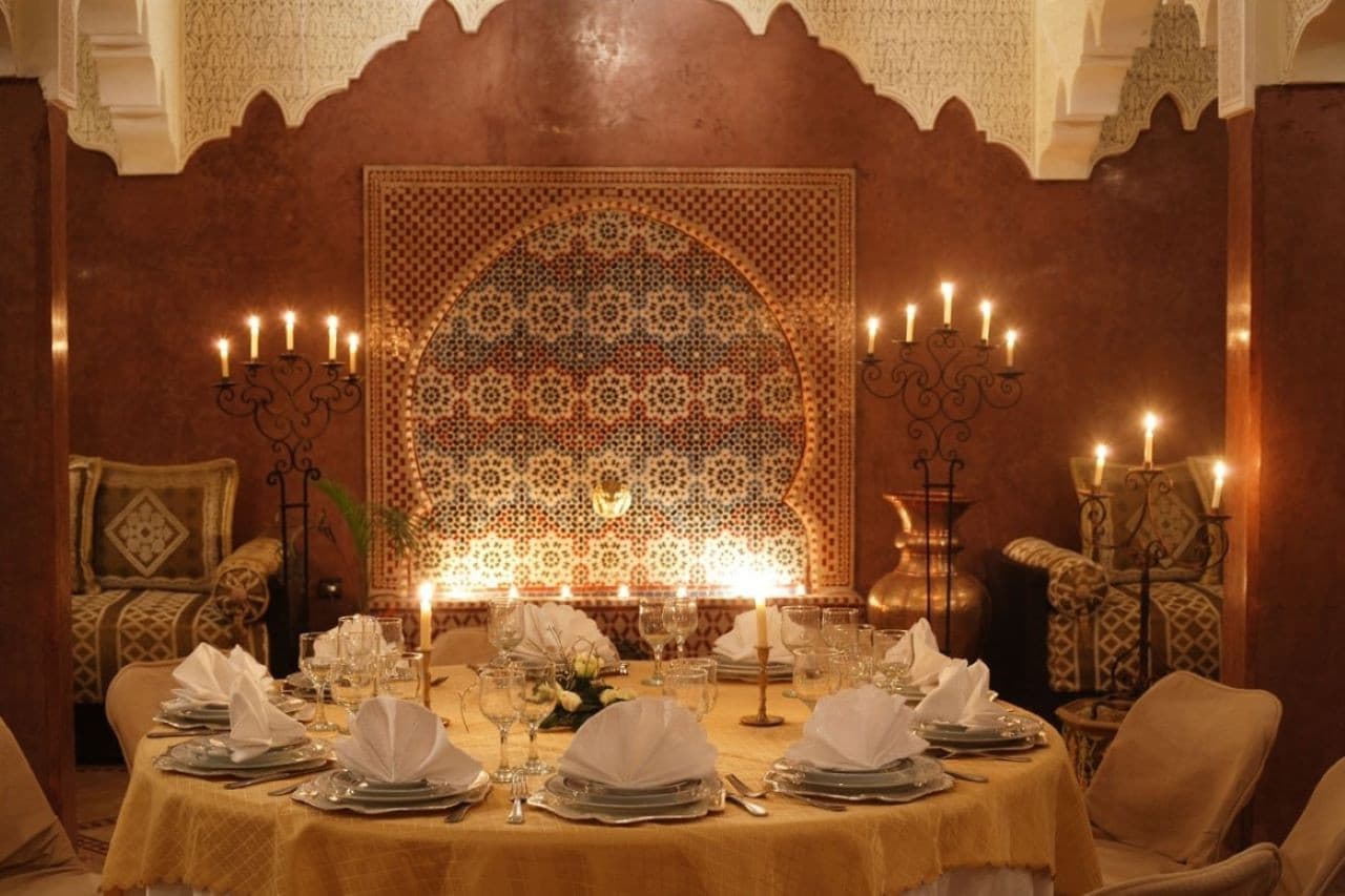 Palais Arabe Restaurant Dining Experience with Round Trip Transfers from Marrakech - تصویر اصلی
