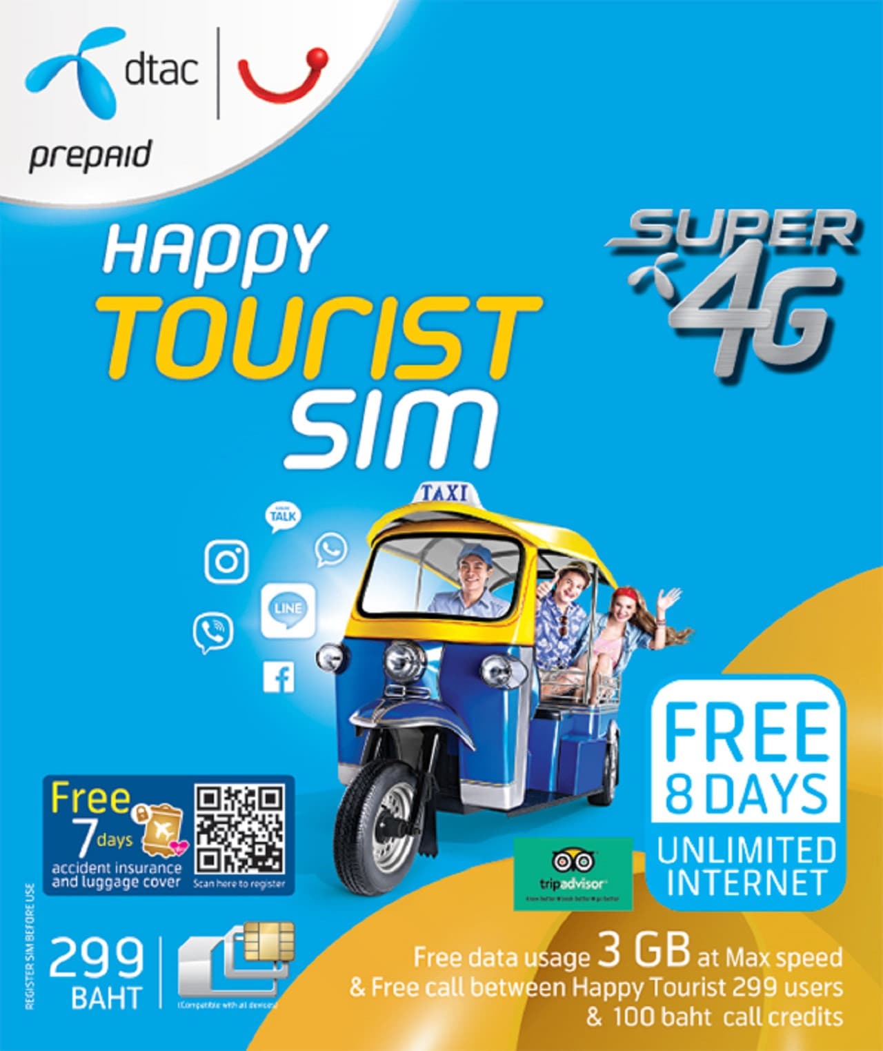 Phuket, Thailand SIM Card -  Enjoy Local Network, Collect from Airport - تصویر اصلی