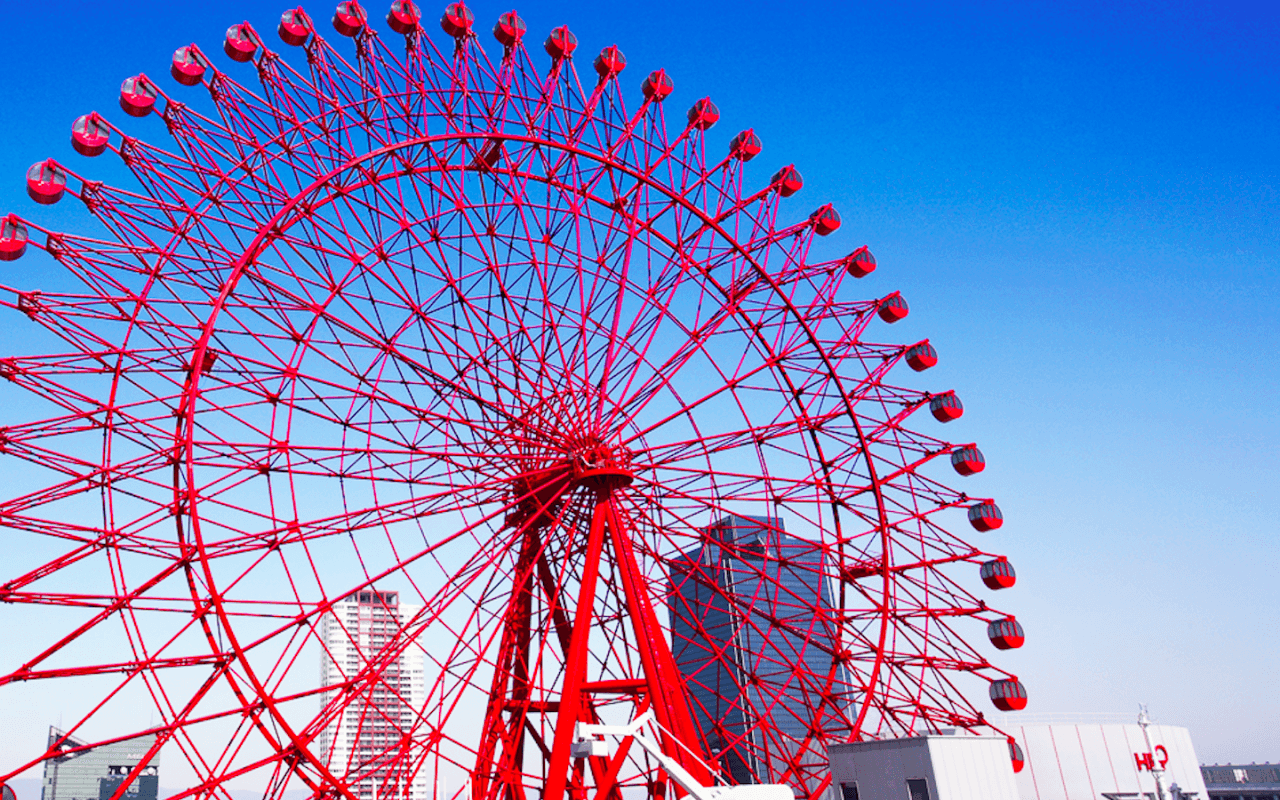 Osaka Umeda HEP FIVE Ferris Wheel Ticket - تصویر اصلی