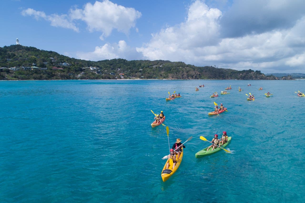 Byron Bay Kayaking Experience with Dolphins - تصویر اصلی