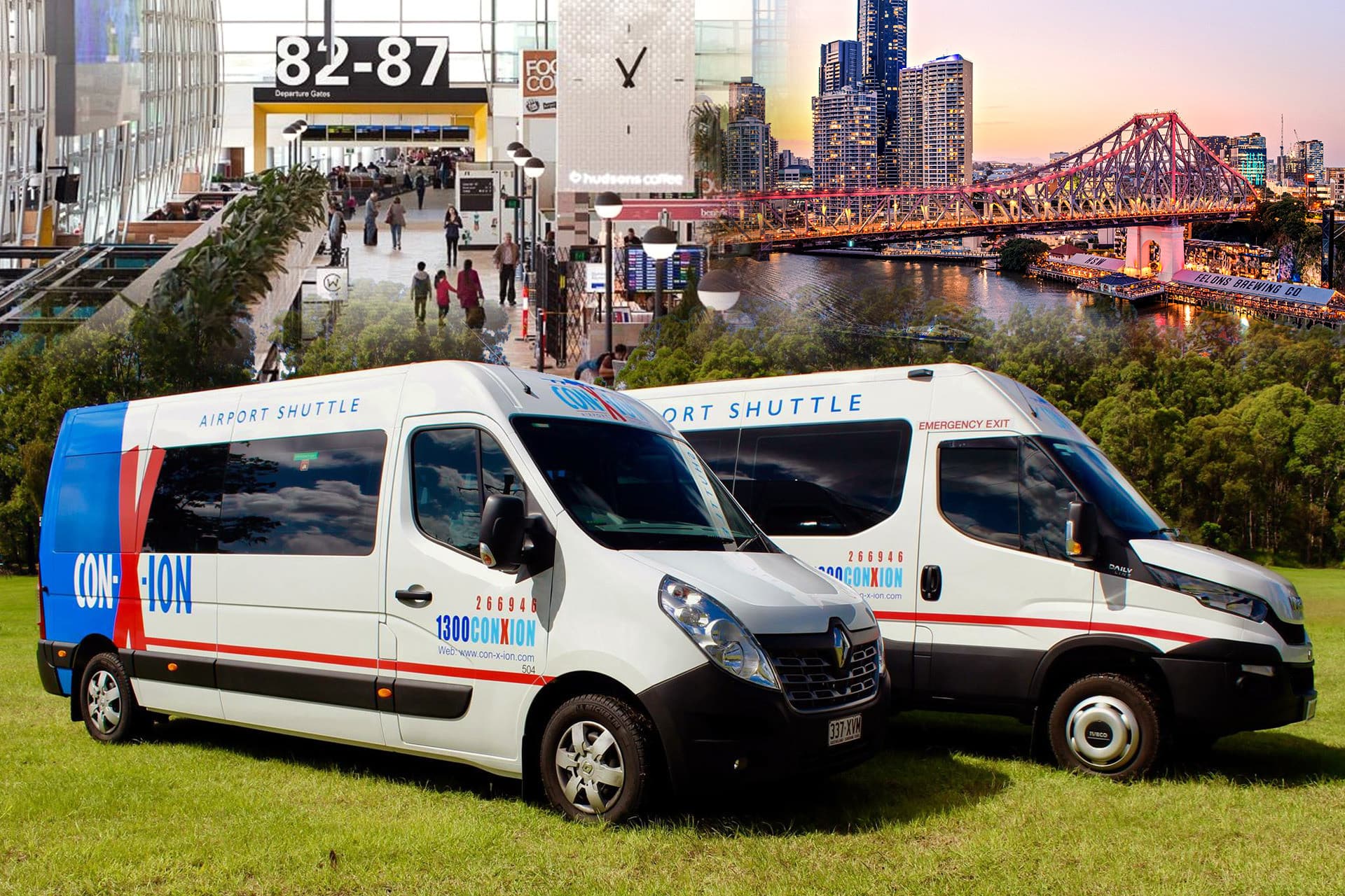 Shared Transfers between Brisbane International Airport and Brisbane City - تصویر اصلی