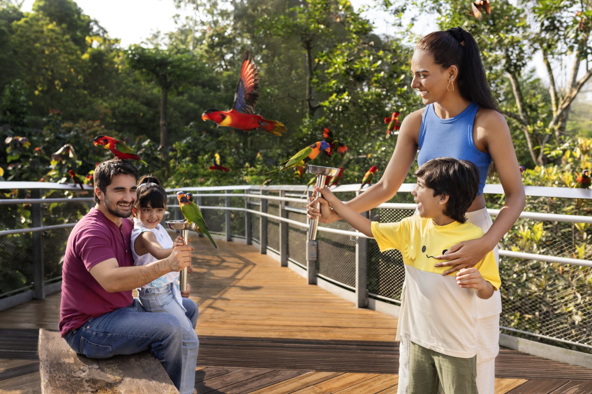 5-in-1 Day Pass: Night Safari + Singapore Zoo + Bird Paradise + River Wonders + Rainforest Adventure - تصویر 18