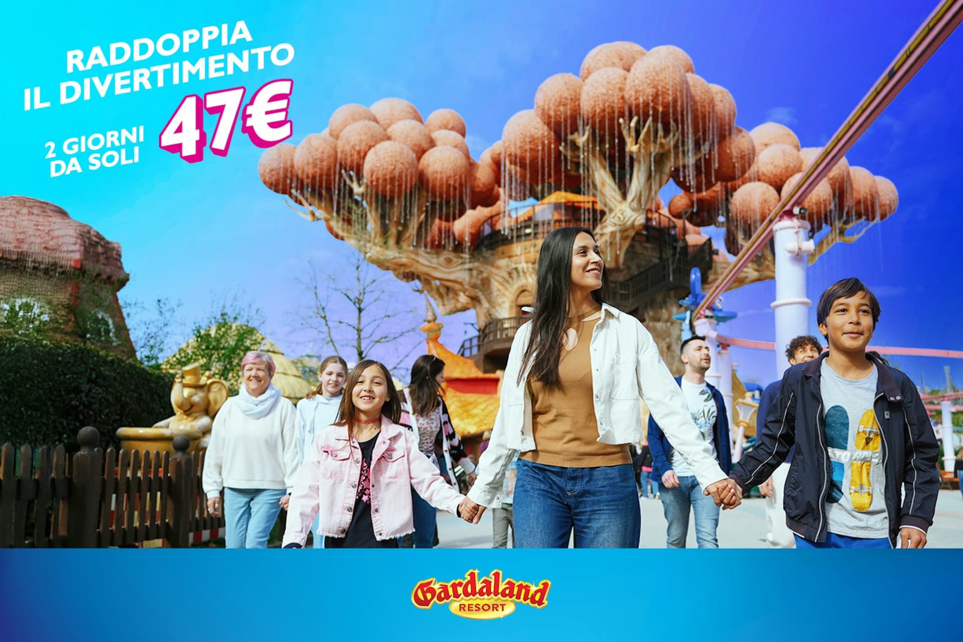 Gardaland Amusement Park Ticket - تصویر اصلی