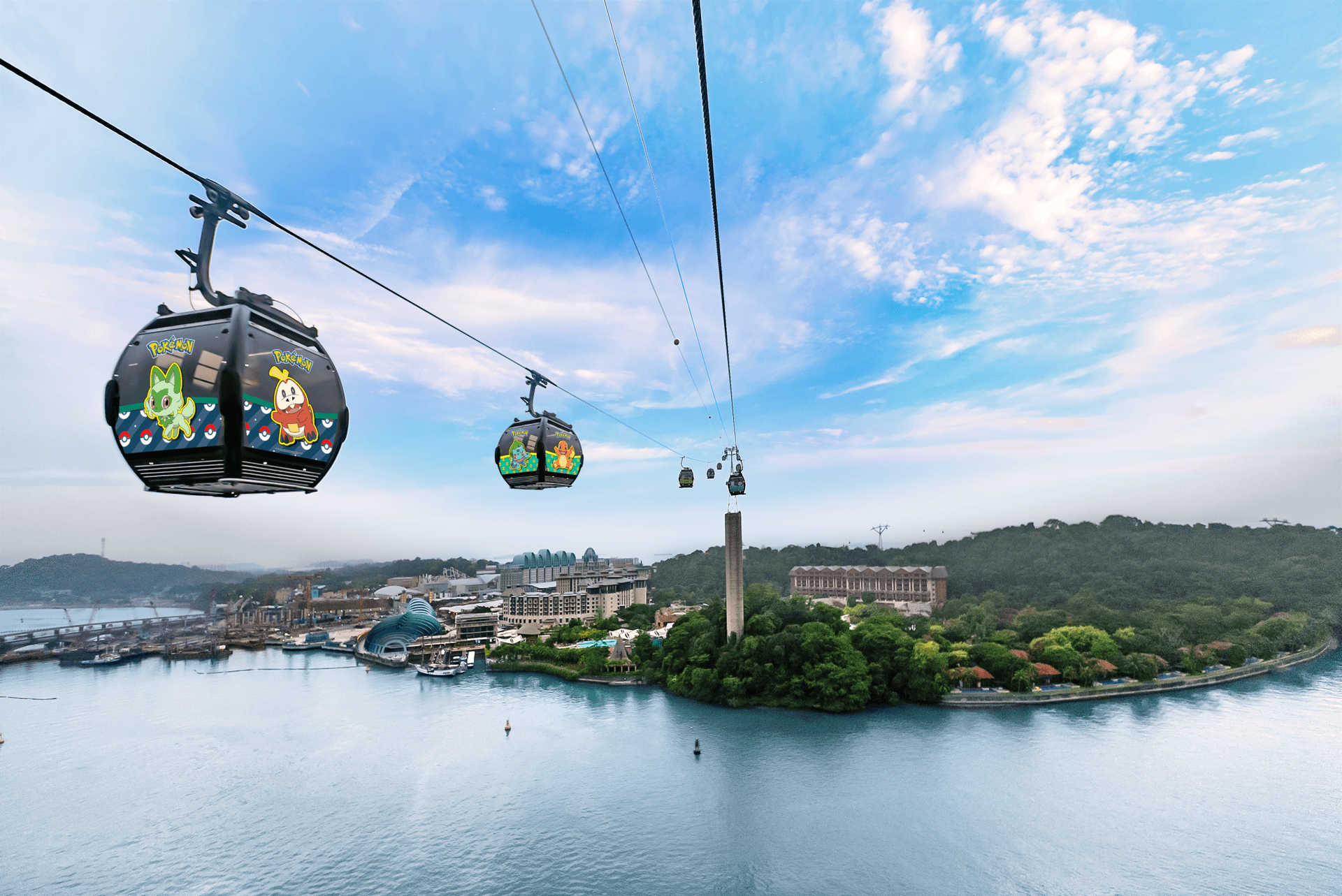 COMBO: Singapore Cable Car + Albatross Hop-On Hop-Off Speedboat Tickets - تصویر 2