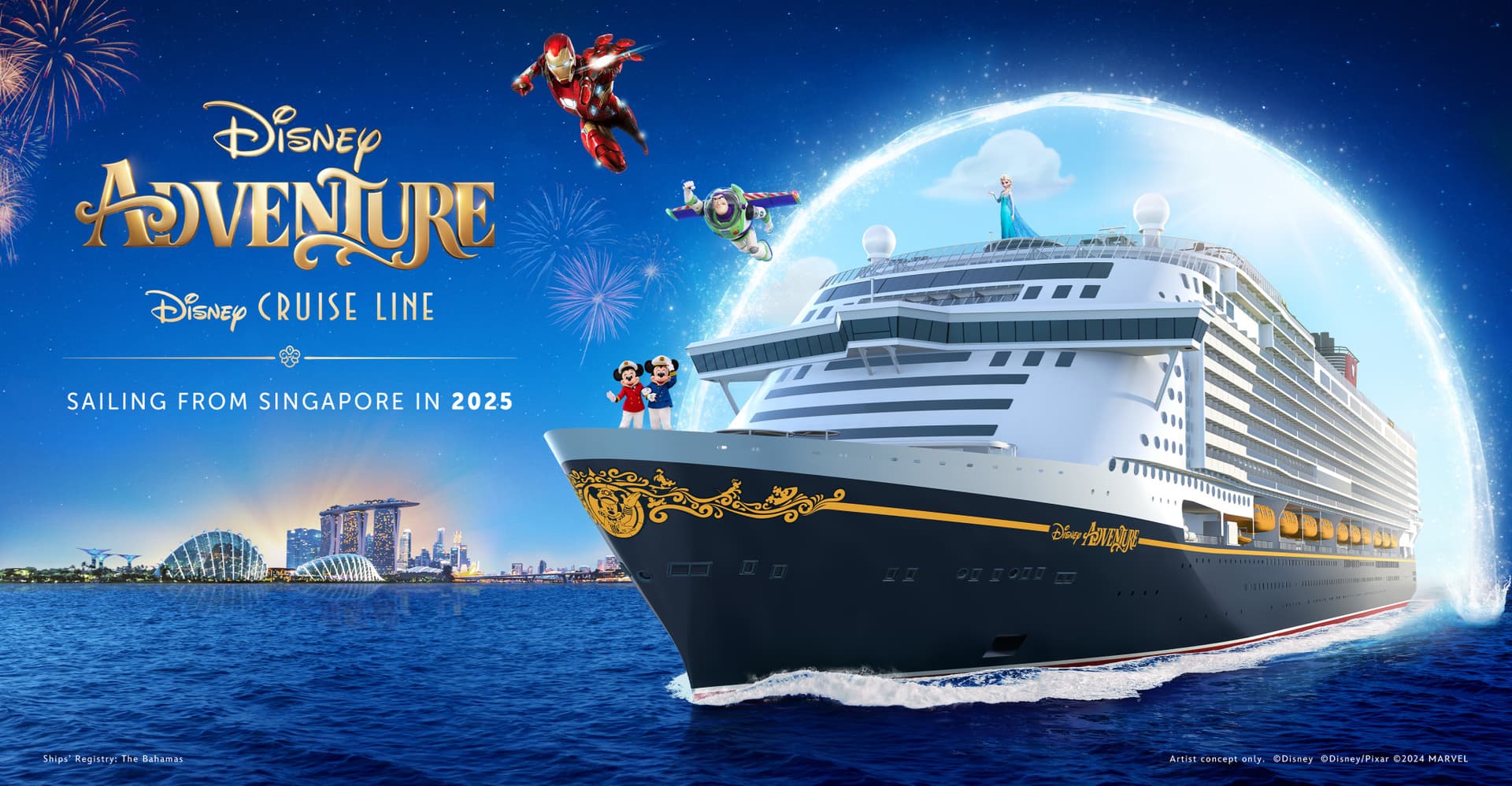 Disney Cruise Line: 3-Night Disney Adventure Cruise from Singapore - تصویر اصلی