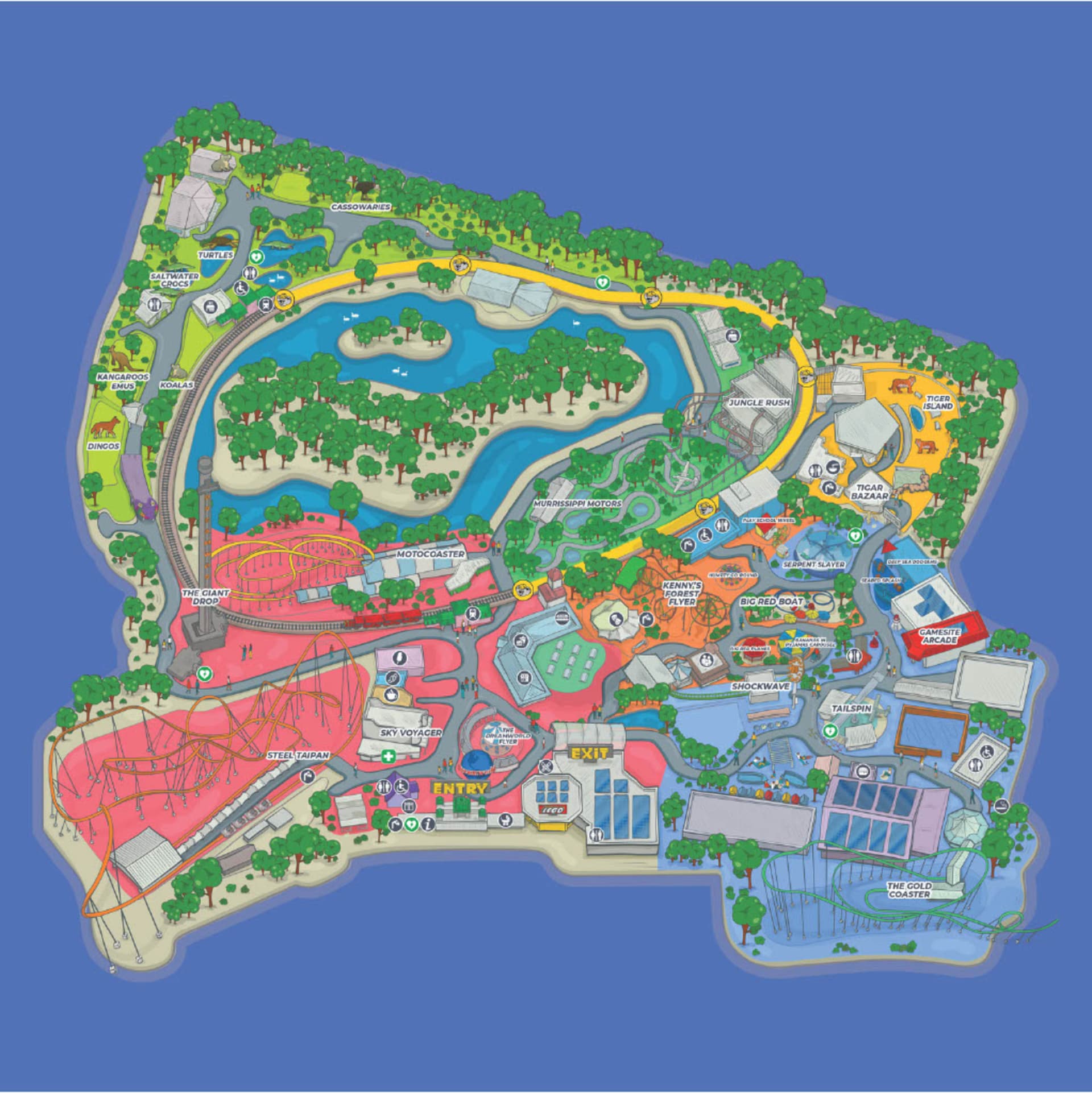 Dreamworld Gold Coast Ticket - تصویر 6
