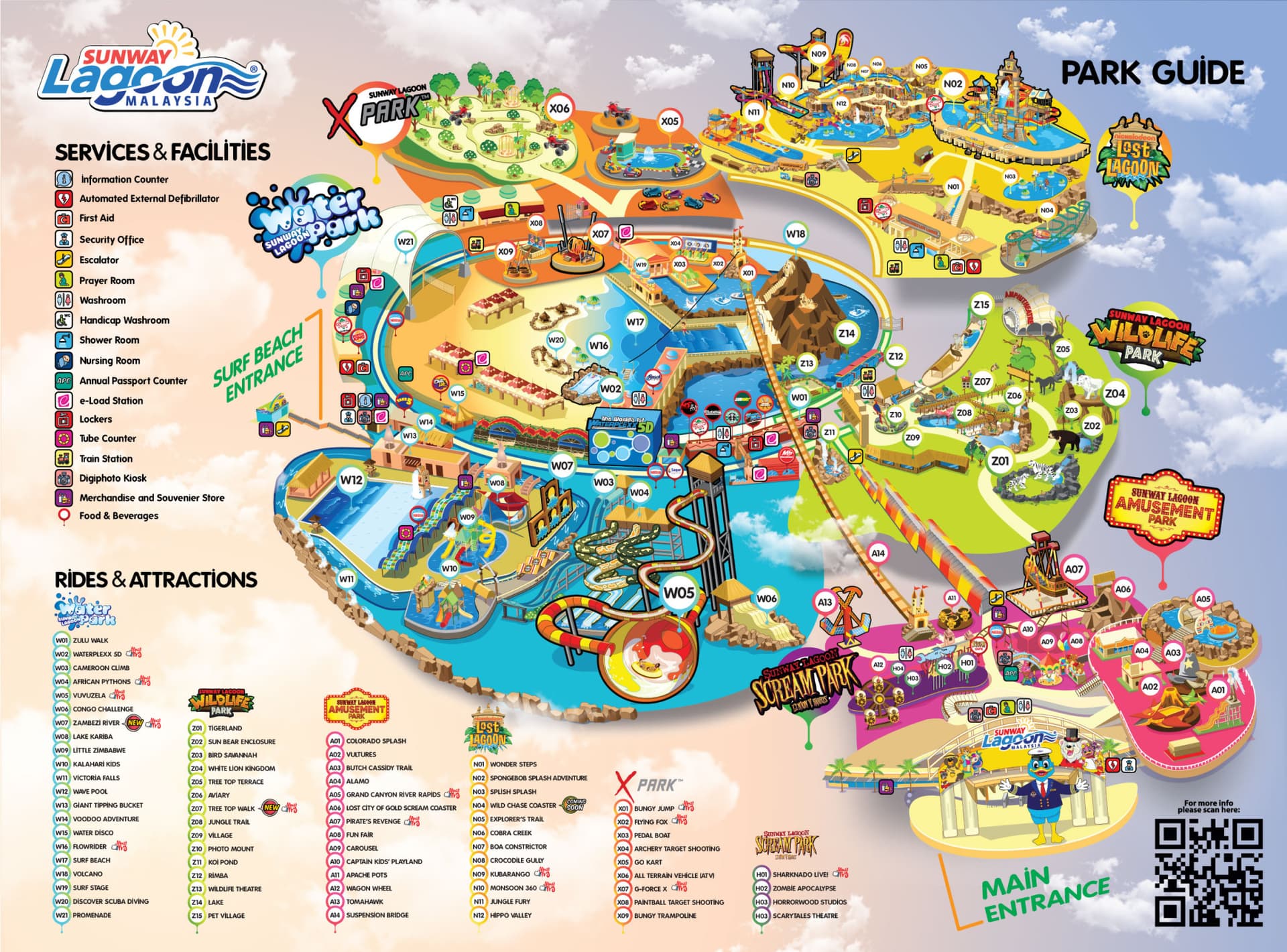 Sunway Lagoon Theme Park Ticket - تصویر 40