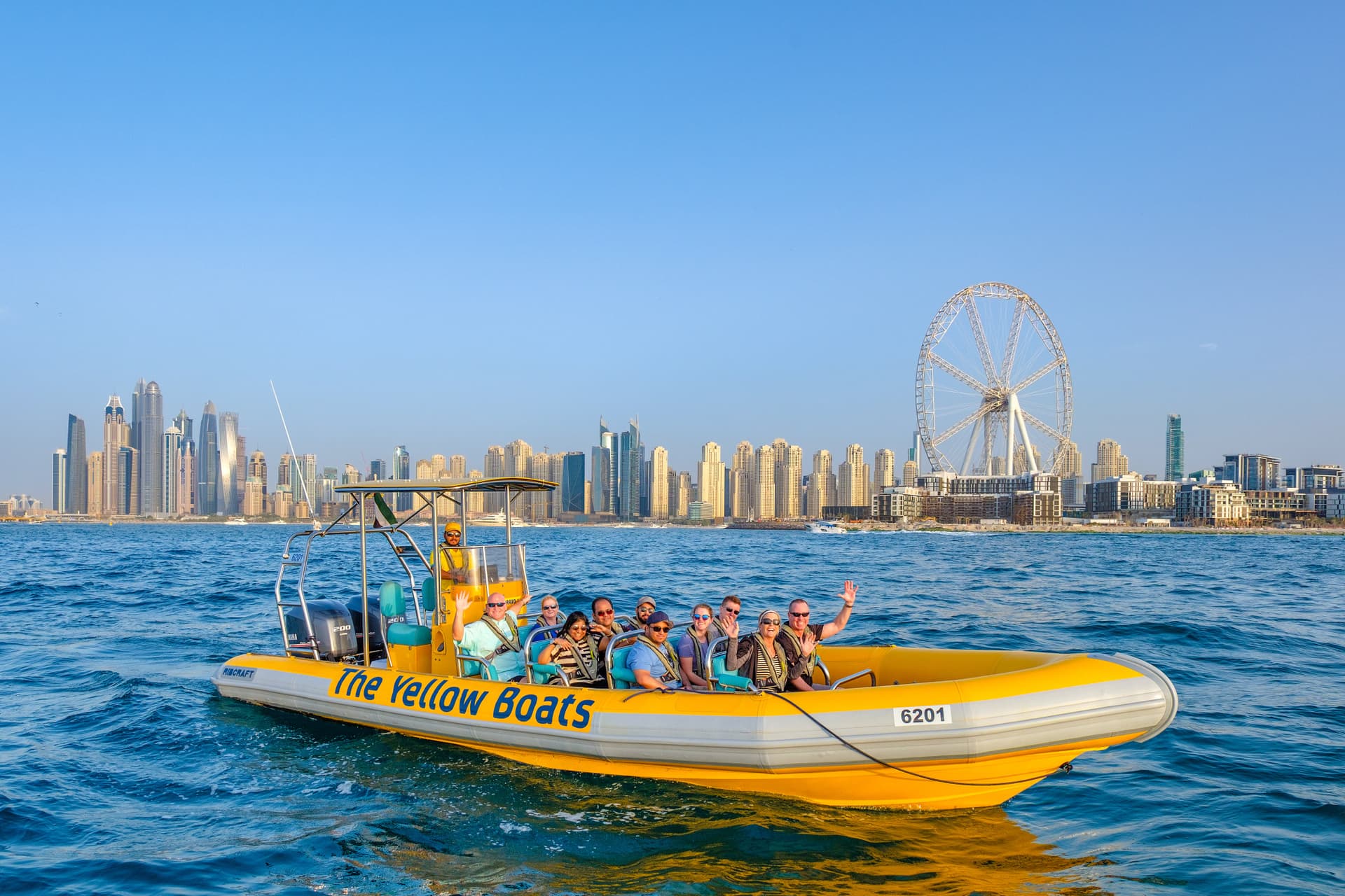 The Yellow Boats Dubai Speedboat Tour - تصویر 3