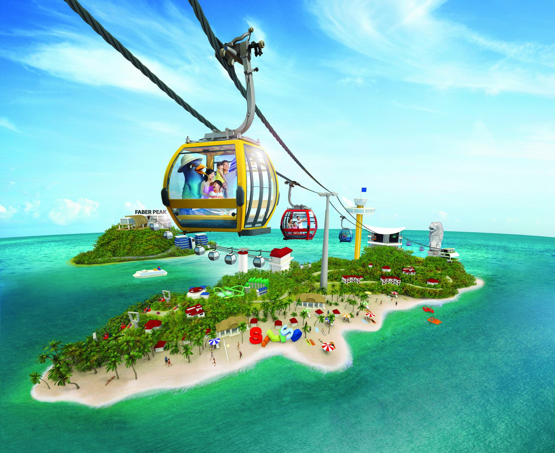 COMBO: Wings of Time Fireworks Symphony + Singapore Cable Car + SkyHelix Sentosa Tickets - تصویر 5