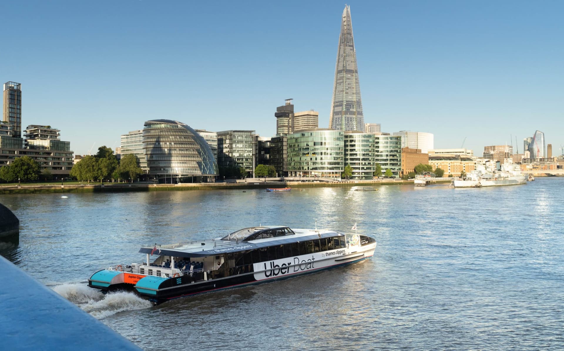 River Thames Uber Boat Transfer by Thames Clippers - تصویر 7