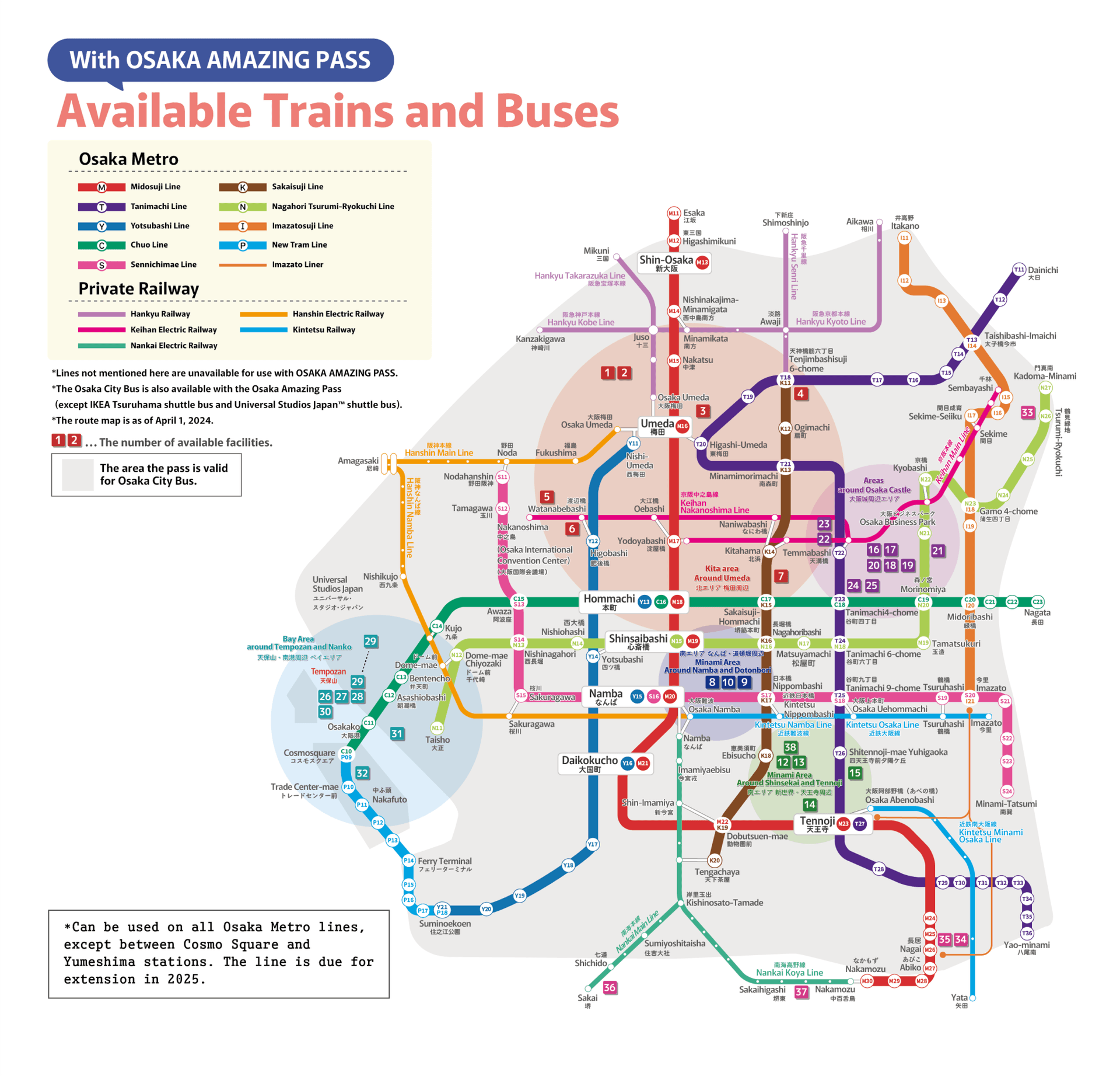 Osaka Amazing Pass with Optional Kansai Airport Transfer - تصویر 2
