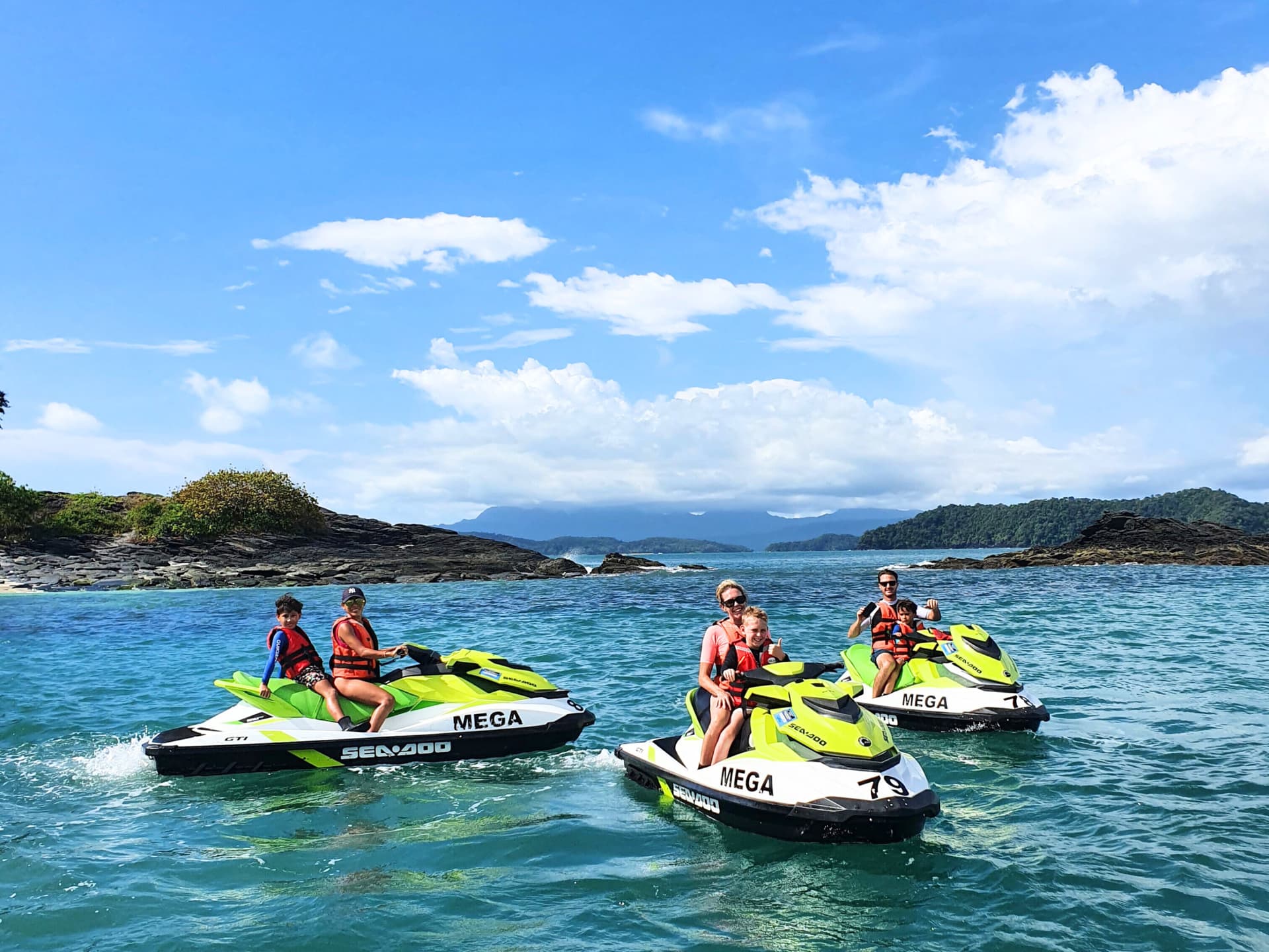 Langkawi Dayang Bunting Island Tour by Jet Ski with Mega Water Sports - تصویر اصلی